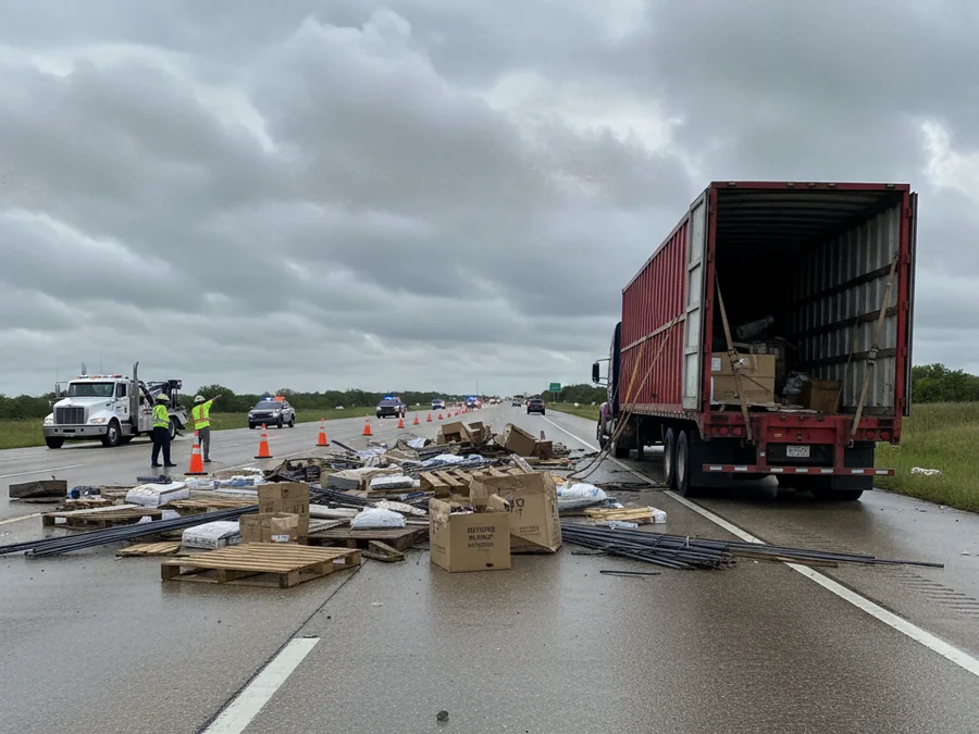 Overloaded / Unsecured Cargo Accident lawyer Austin TX